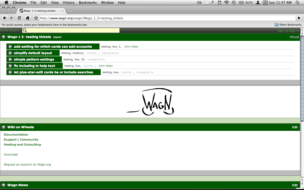 new layout broken in Chrome